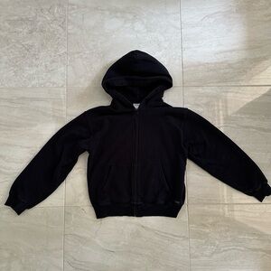 Aritzia TNA black zip hoodie